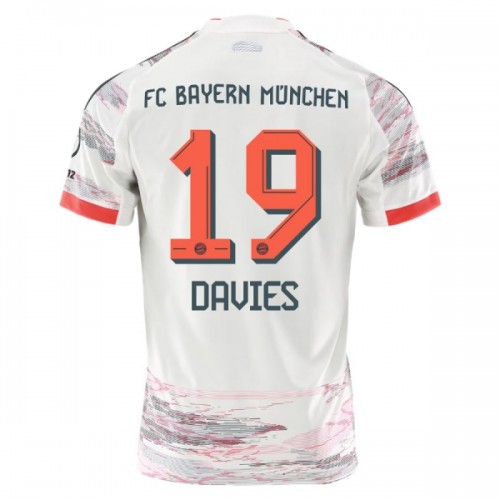 Nogometni Dresovi FC Bayern München Alphonso Davies 19 Gostujući 2025-26 Nogometni Dresovi FC Bayern München Alphonso Davies 19 Gostujući 2025-26